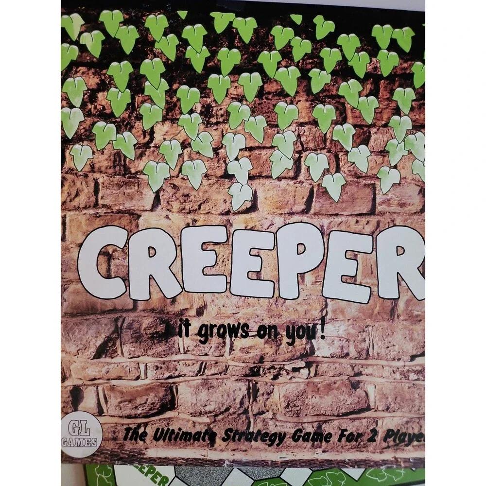 Creeper Strategy Board Game 1985 GL Games Lipscomb Vintage